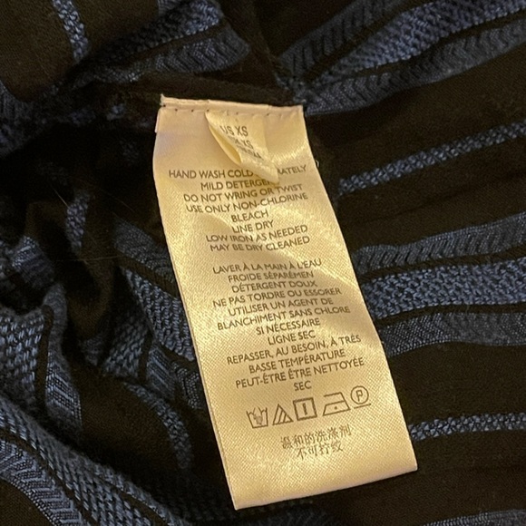 Free People By My Side Stripe Reversible Tie Front Sleeveless Top Size X… - Picture 5 of 8